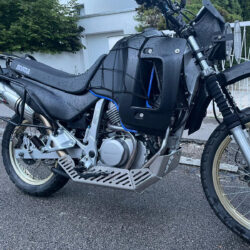 honda xl600v transalp skidplate motorcycle picture